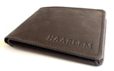 HAARLEM Men DERMA 22452 Leather Wallet Brown